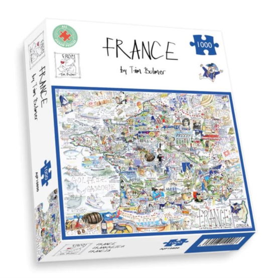 Cover for Map of France Jigsaw 1000 Piece Puzzle (MERCH) (2023)