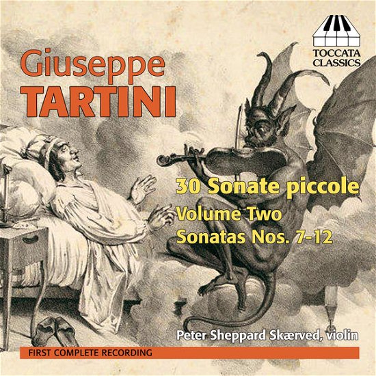 Cover for Peter Sheppard Skaerved · Tartini30 Sonate Piccole Vol 2 (CD) (2013)