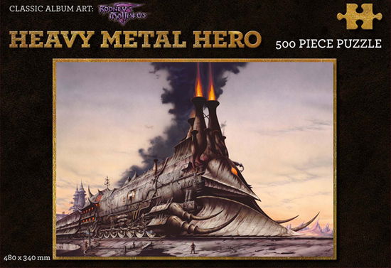 Cover for Rodney Matthews · The Heavy Metal Hero (500 Piece Puzzle) (Jigsaw Puzzle) (2022)