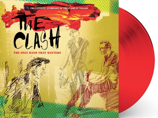 Cover for The Clash · The Only Band That Matters (Red Vinyl) (LP) (2023)