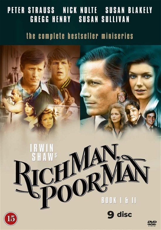 Cover for Rich Man Poor Man Complete Edition (DVD) (2021)