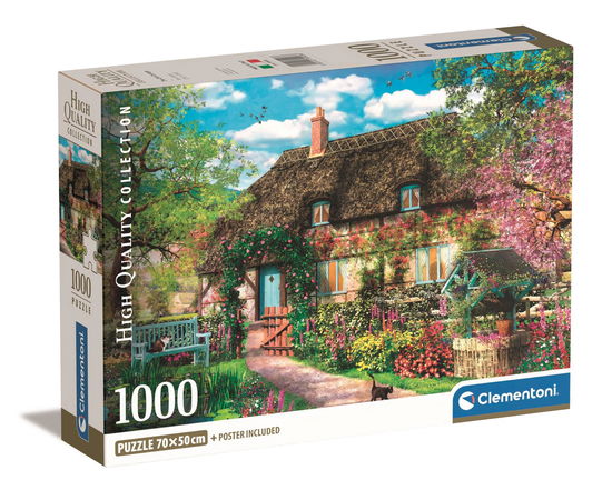 Puslespil HQC The Old Cottage, 1000 brikker - - Gesellschaftsspiele - Clementoni - 8005125399086 - 15. Oktober 2023
