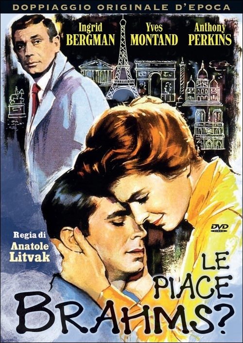 Cover for Georges Auric,ingrid Bergman,jessie Royce Landis,yves Montand,anthony Perkins · Le Piace Brahms? (DVD)