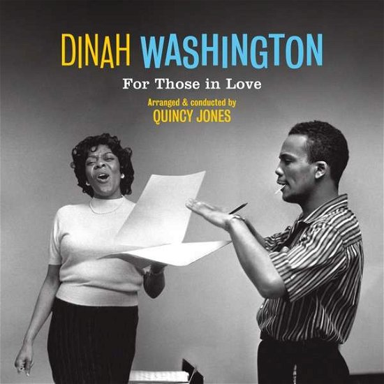 Cover for Washington,dinah / Jones,quincy · For Those in Love (LP) [High quality, Limited edition] (2018)