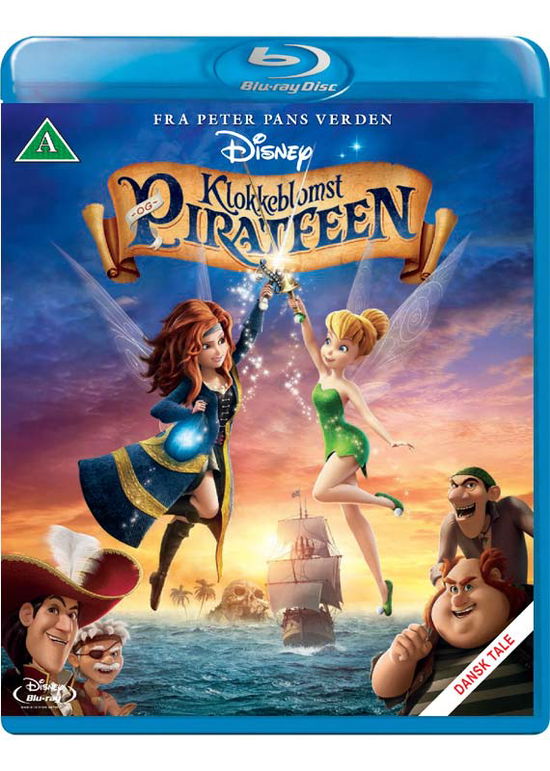 Cover for Disney · Klokkeblomst &amp; Piratfeen (Blu-Ray) (2014)