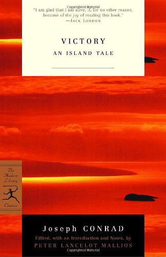 Cover for Joseph Conrad · Victory: An Island Tale - Modern Library Classics (Pocketbok) [Modern Library Pbk. Ed edition] (2003)