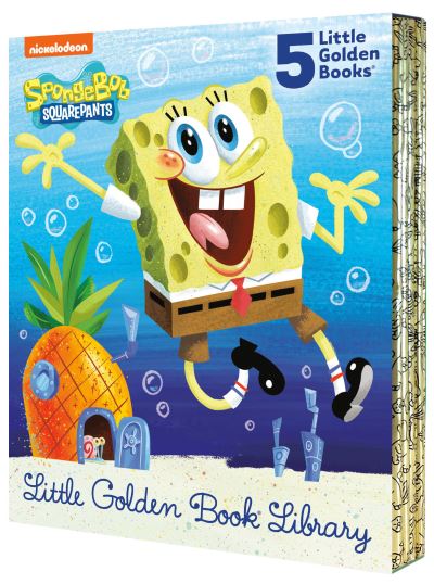 Cover for Golden Books · SpongeBob SquarePants Little Golden Book Library (Bog) (2024)