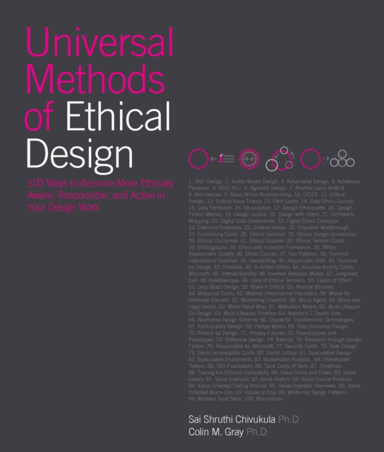 Cover for Sai Shruthi Chivukula · Universal Methods of Ethical Design: 100 Ways to Become More Ethically Aware, Responsible, and Active in Your Design Work - Rockport Universal (Hardcover Book) (2025)