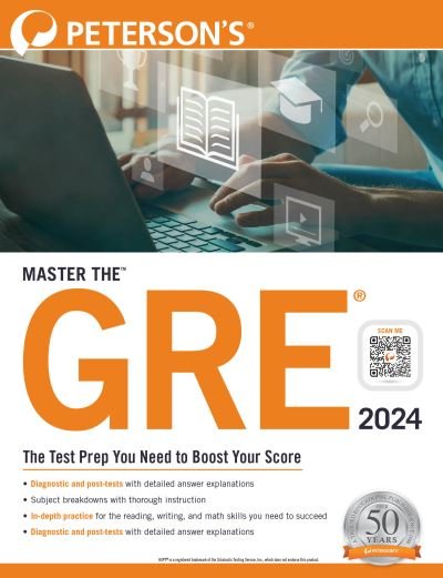 Peterson's · Master the GRE (Paperback Book) [24 New edition] (2024)
