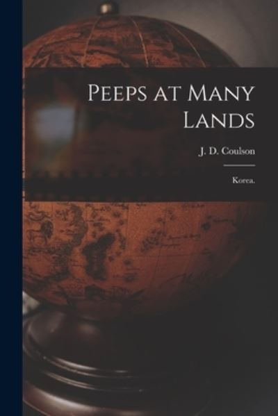 Cover for J D Coulson · Peeps at Many Lands (Paperback Book) (2021)