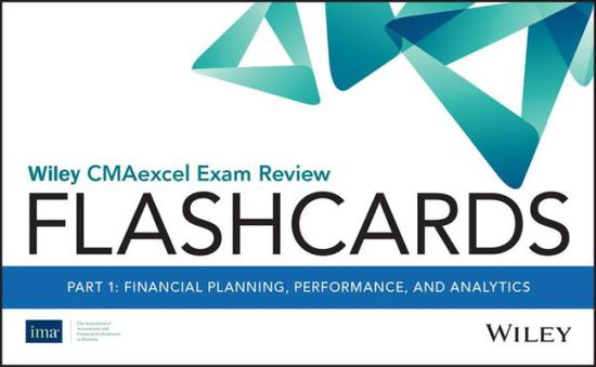 Cover for Ima · Wiley CMAexcel Exam Review 2020 Flashcards: Part 1, Financial Reporting, Planning, Performance, and Analytics (Paperback Book) (2019)