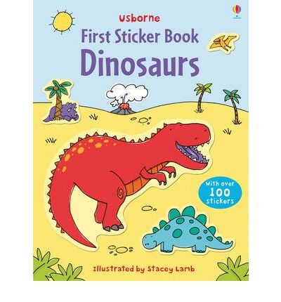 Cover for Sam Taplin · First Sticker Book Dinosaurs - First Sticker Books (Paperback Book) (2010)