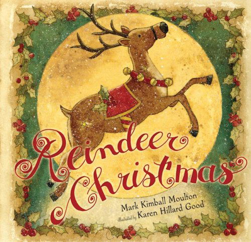 Cover for Mark Kimball Moulton · Reindeer Christmas (Paula Wiseman Books) (Hardcover Book) [1st edition] (2008)