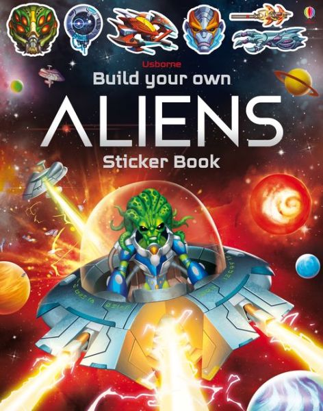 Cover for Simon Tudhope · Build Your Own Aliens Sticker Book - Build Your Own Sticker Book (Paperback Book) (2020)