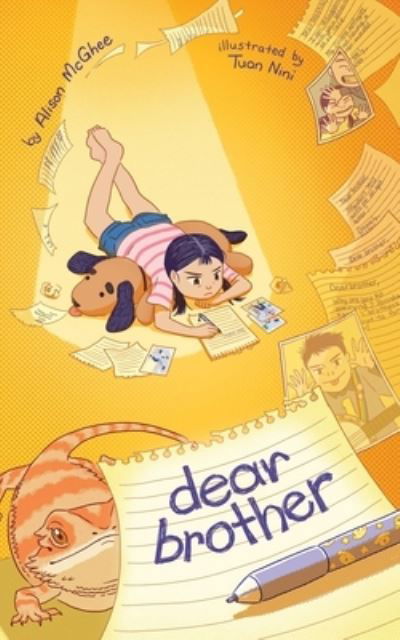 Cover for Alison McGhee · Dear Brother (Hardcover Book) (2023)