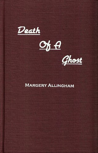 Cover for Margery Allingham · Death of a Ghost (Innbunden bok) (1986)