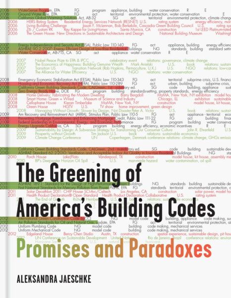 Cover for Aleksandra Jaeschke · The Greening of America's Building Codes: Promises and Paradoxes (Hardcover Book) (2022)