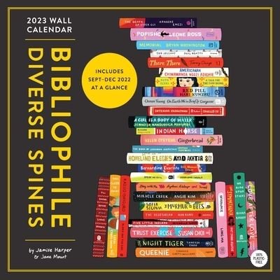 Cover for Jane Mount · 2023 Wall Calendar: Bibliophile Diverse Spines (Calendar) (2022)