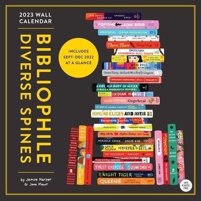 2023 Wall Calendar: Bibliophile Diverse Spines - Jane Mount - Merchandise - Chronicle Books - 9781797217086 - September 29, 2022