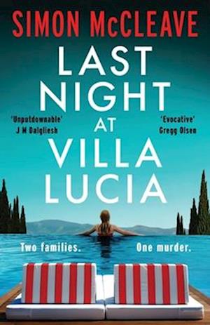 Cover for Simon McCleave · Last Night at Villa Lucia: A totally addictive psychological thriller with a jaw-dropping twist (Paperback Book) (2024)