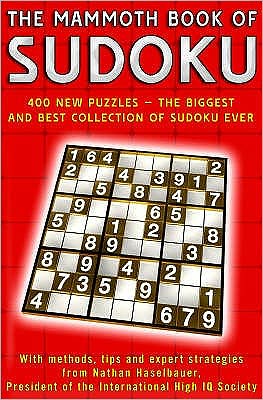 Cover for Nathan Haselbauer · The Mammoth Book of Sudoku - Mammoth Books (Paperback Book) (2005)