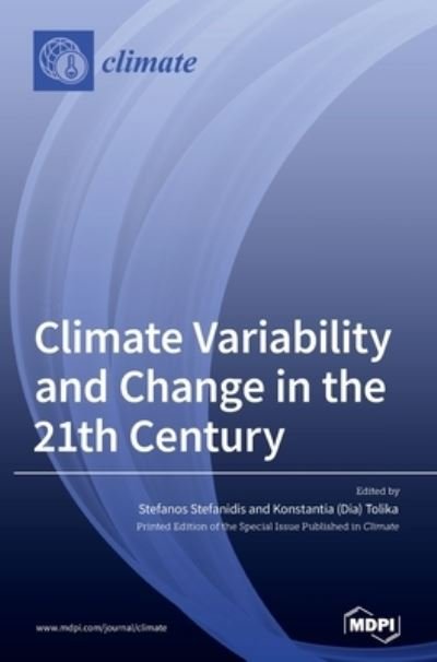 Cover for Stefanos Stefanidis · Climate Variability and Change in the 21th Century (Hardcover Book) (2021)