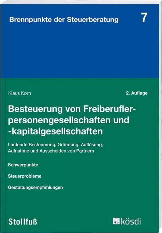 Cover for Korn · Besteuerung von Freiberuflerperson (Book)