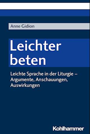 Cover for Anne Gidion · Leichter Beten (Book) (2024)