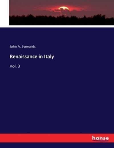 Cover for Symonds · Renaissance in Italy (Bog) (2017)