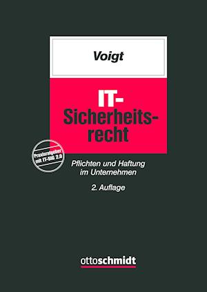 Cover for Paul Voigt · IT-Sicherheitsrecht (Taschenbuch) (2021)