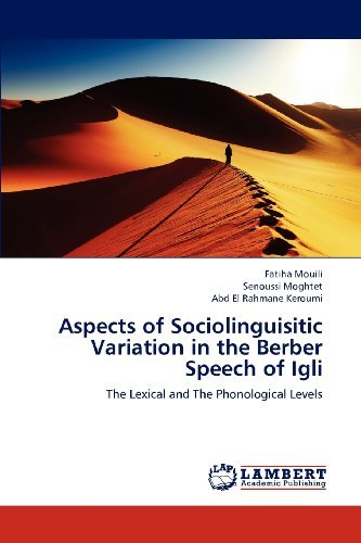 Cover for Abd El Rahmane Keroumi · Aspects of Sociolinguisitic Variation in the Berber Speech of Igli: the Lexical and the Phonological Levels (Paperback Bog) (2012)