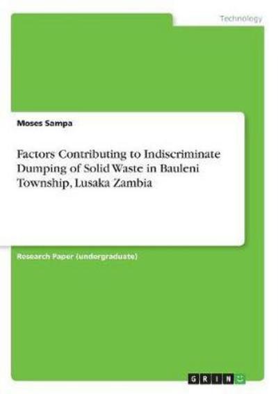 Cover for Sampa · Factors Contributing to Indiscrim (Book)