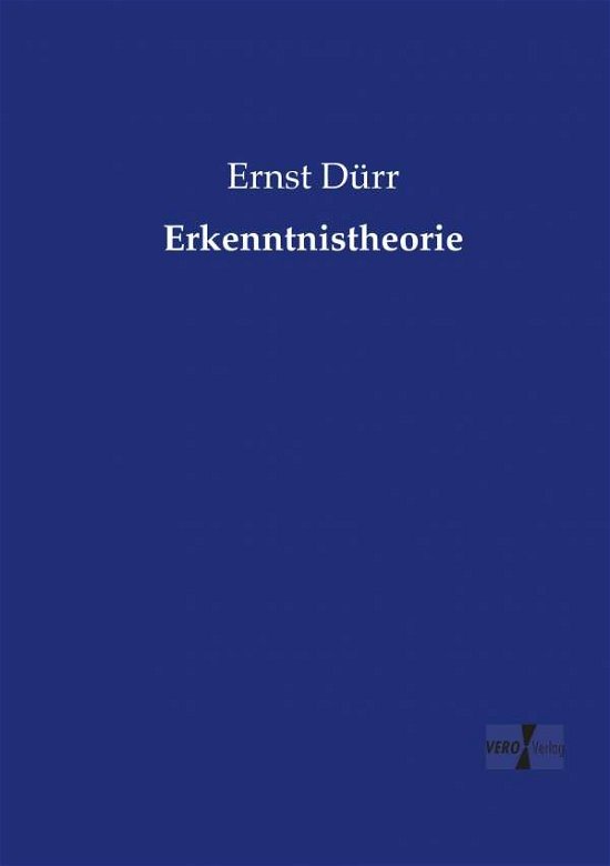 Cover for Dürr · Erkenntnistheorie (Bok) (2019)