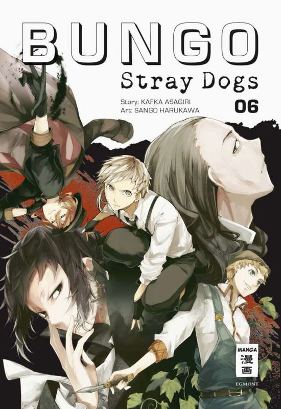 Cover for Asagiri · Bungo Stray Dogs 06 (Buch)