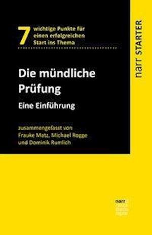 Cover for Matz · Die Mündliche Prüfung (Bok)
