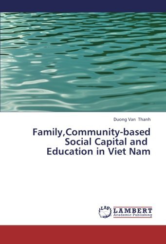 Cover for Duong Van Thanh · Family,community-based Social Capital and   Education in Viet Nam (Taschenbuch) (2009)