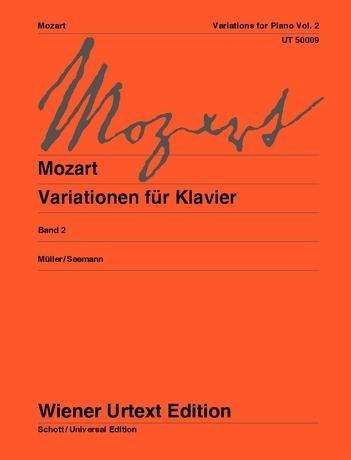 Varaitions Vol 2 - Wiener Urtext - Wolfgang Ama Mozart - Książki - SCHOTT & CO - 9783850550086 - 14 maja 1973