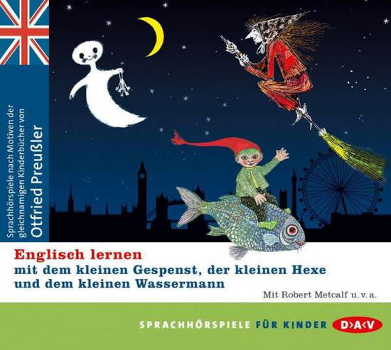 Cover for Otfried Preußler · Englisch lernen m.klei.Gespenst,3 CD-A (Book) (2015)