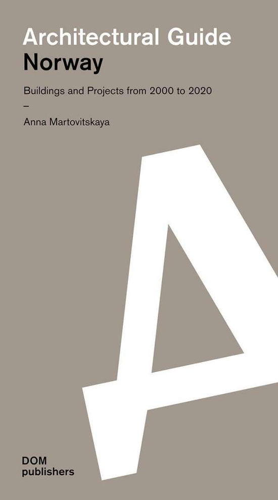 Cover for Anna Martovitskaya · Norway: Architectural Guide (Paperback Book) (2020)