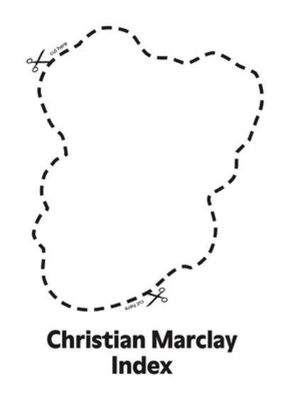 Cover for Christian Marclay: Index (Paperback Book) (2021)
