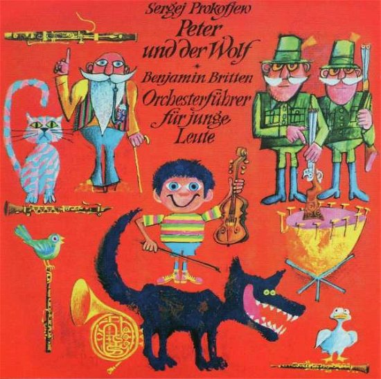 Cover for Prokofjew · Peter und der Wolf,CD (Bog)