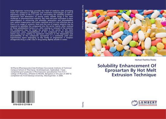 Cover for Reddy · Solubility Enhancement Of Eprosar (Book)