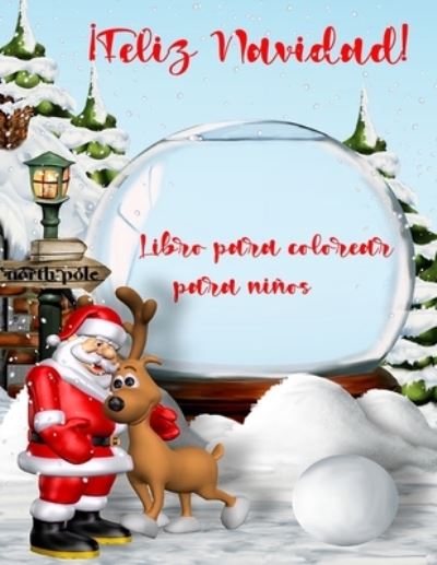 Cover for Elizabeth Moran · Libro de Navidad para colorear para ninos (Paperback Book) (2021)