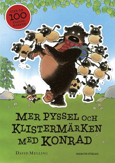 Cover for David Melling · Konradserien: Mer pyssel och klistermärken med Konrad (Bok) (2014)