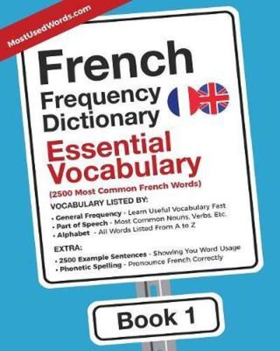 Cover for Mostusedwords · French Frequency Dictionary - Essential Vocabulary (Paperback Book) (2018)