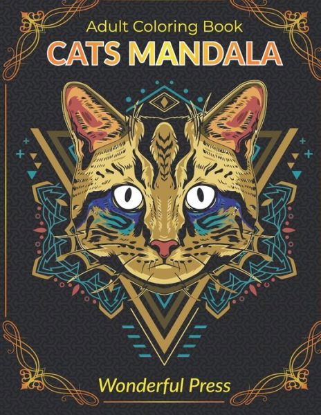 Cover for Wonderful Press · Cats Mandala (Paperback Book) (2020)