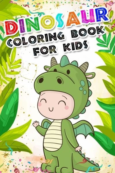 Dinosaur Coloring Book for kids - Aj Design - Bøker - Independently Published - 9798607839086 - 1. februar 2020