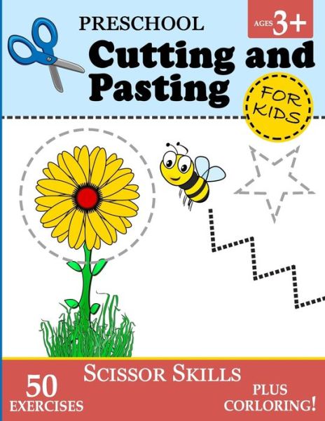 Cover for Play And Learn Books · Preschool Cutting and Pasting for Kids (Paperback Book) (2020)