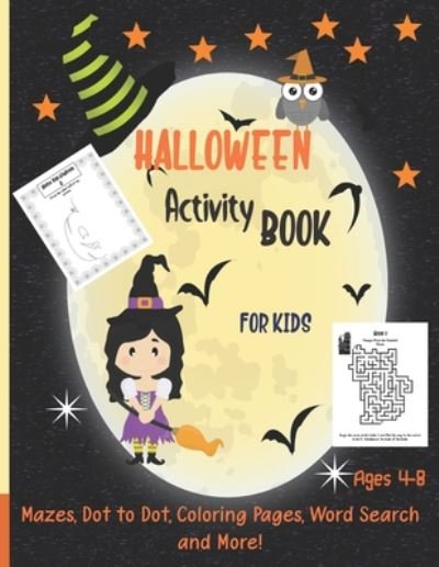 Cover for Nekiri Rose Press · Halloween Kids Activity Book (Taschenbuch) (2020)