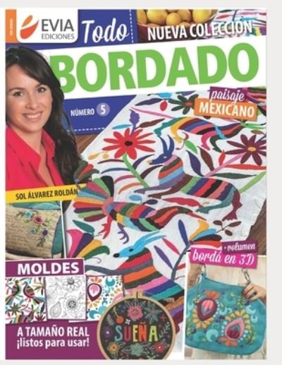 Cover for Evia Ediciones · Todo Bordado 5: paisaje mexicano - Todo Bordado (Paperback Book) (2021)
